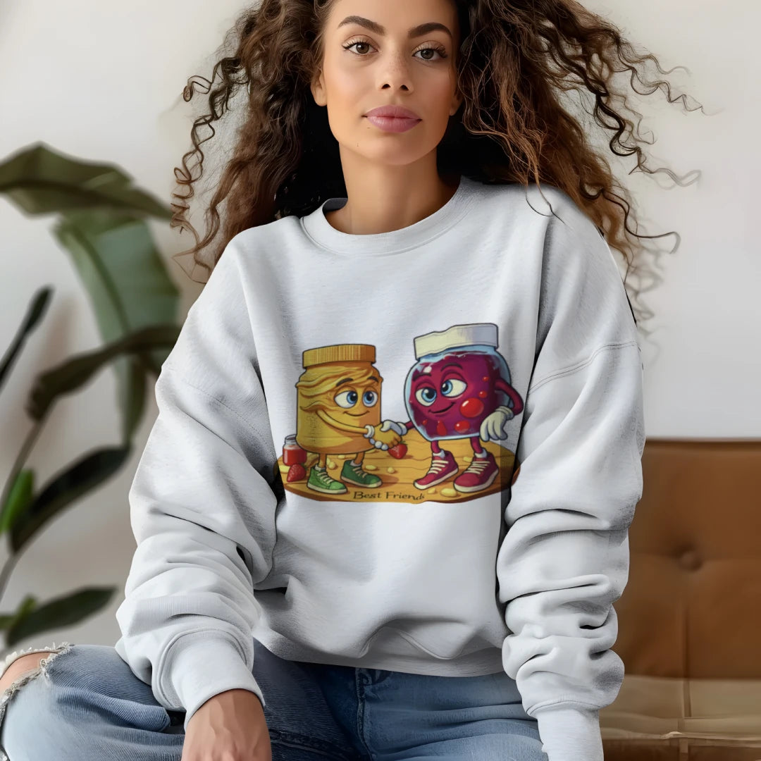 Ladies' Raglan Pullover Fleece Besties