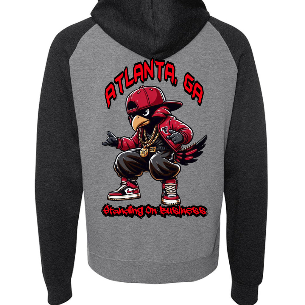 Gunmetal Heather/ Charcoal Heather - BACK