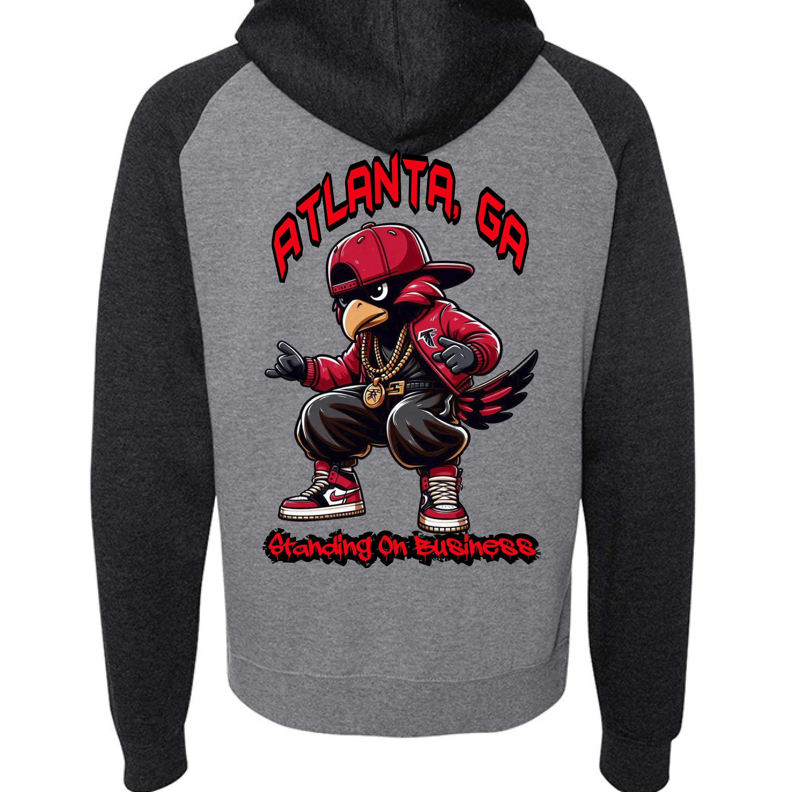 Gunmetal Heather/ Charcoal Heather - BACK