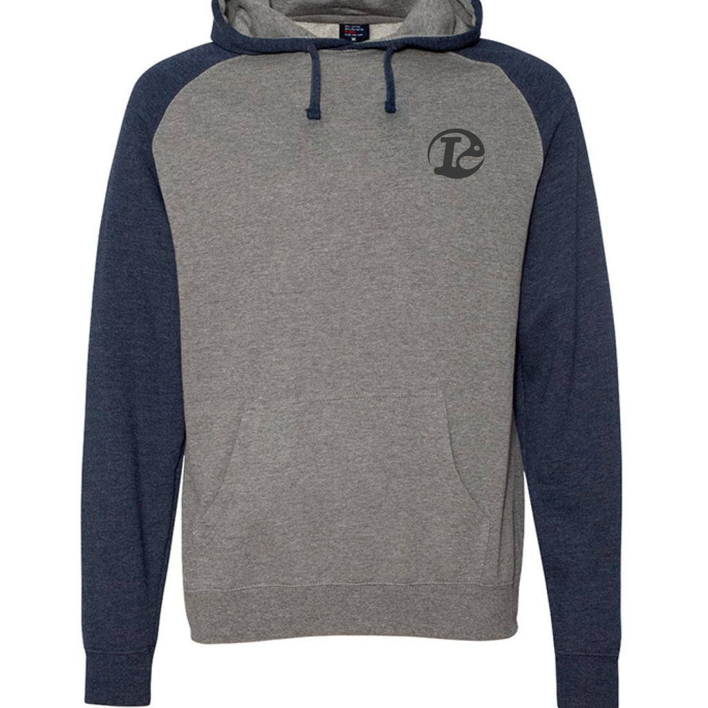 Gunmetal Heather/ Classic Navy Heather - FRONT