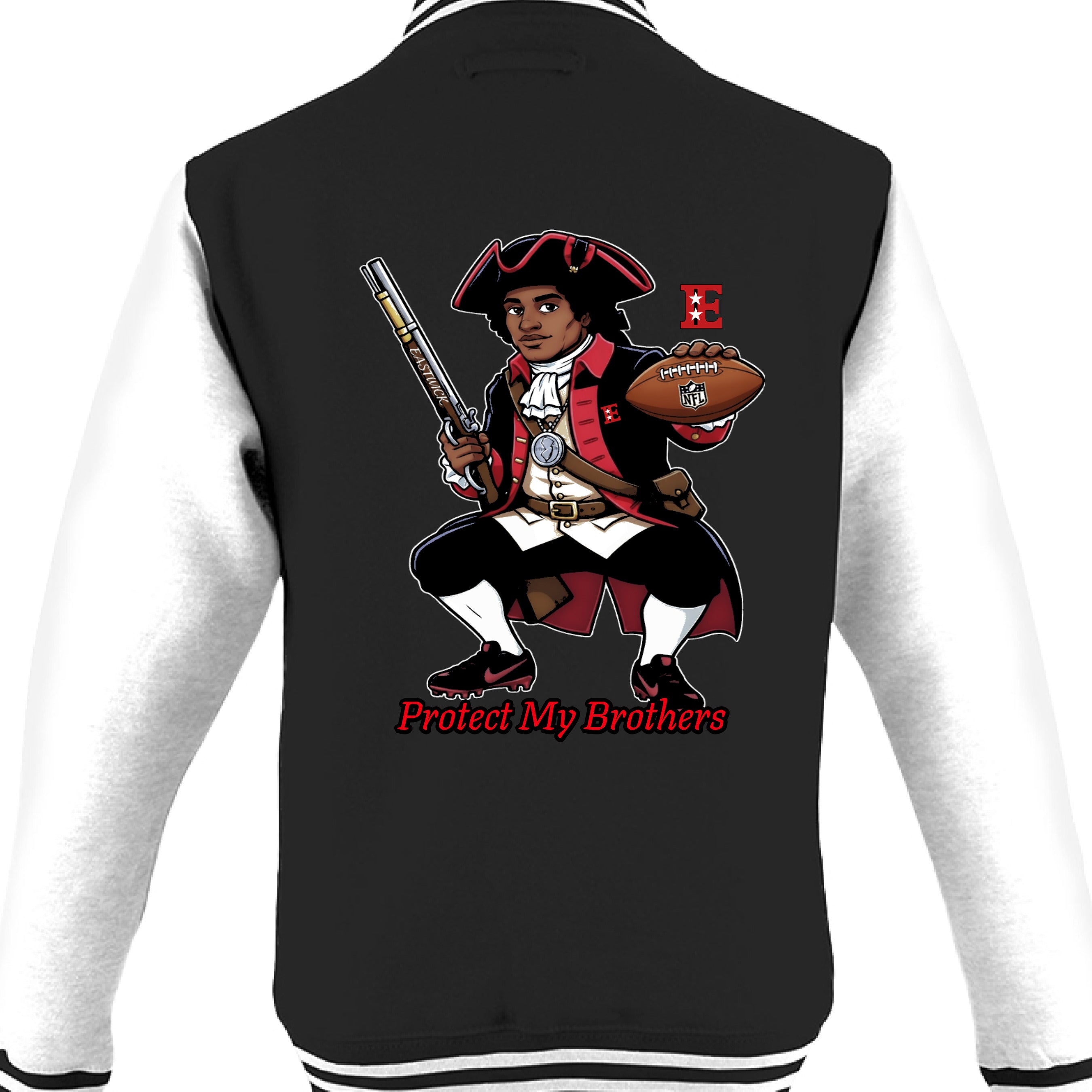 JET BLACK/ WHITE - BACK