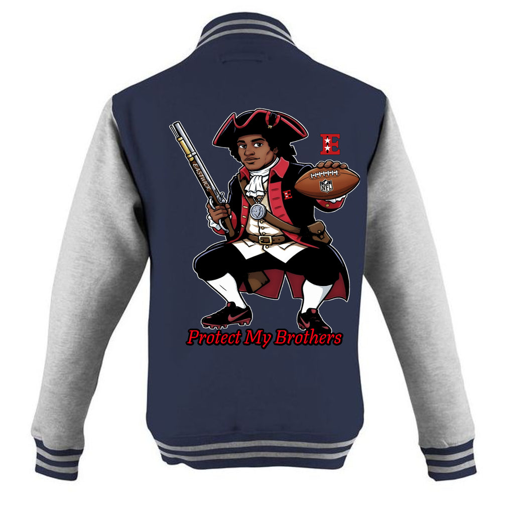 OXF NVY/ HTH GRY - BACK