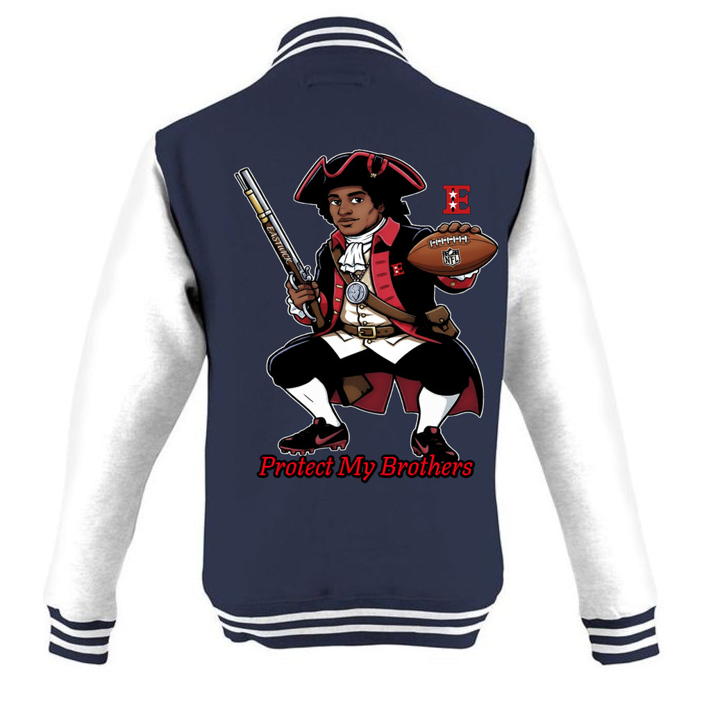 OXFORD NAVY/ WHT - BACK